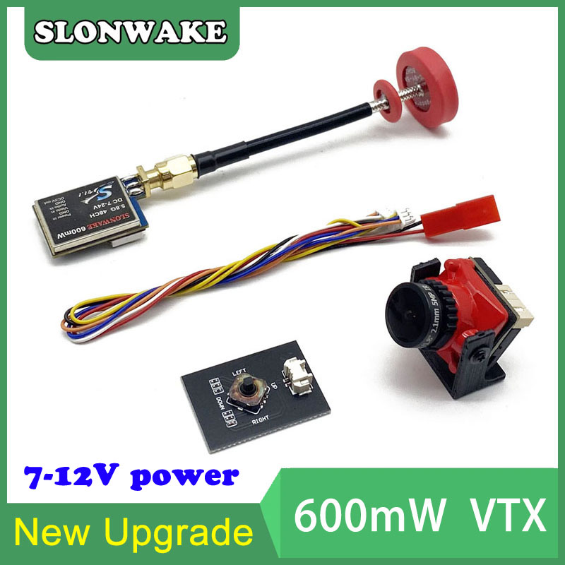 Fpv Drone Transmitter - 5.8G 48CH 600mW regulowany nadajnik VTX-CAM