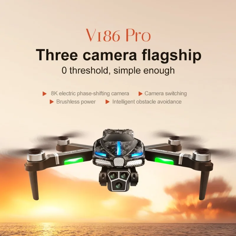 Fpv Drone Charger - Nowy V186 Pro Drone Profesjonalny silnik