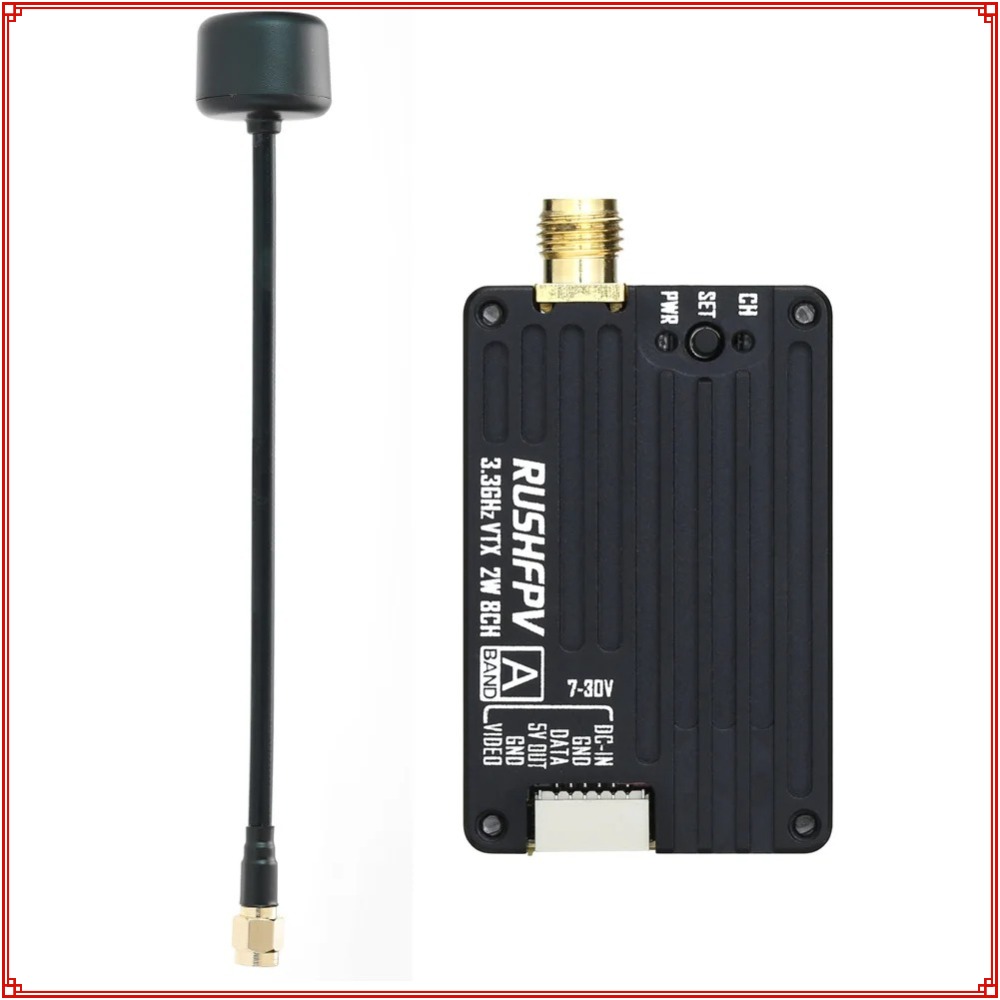 Fpv Drone Transmitter - Nowy nadajnik RUSHFPV 3.3G 2W VTX