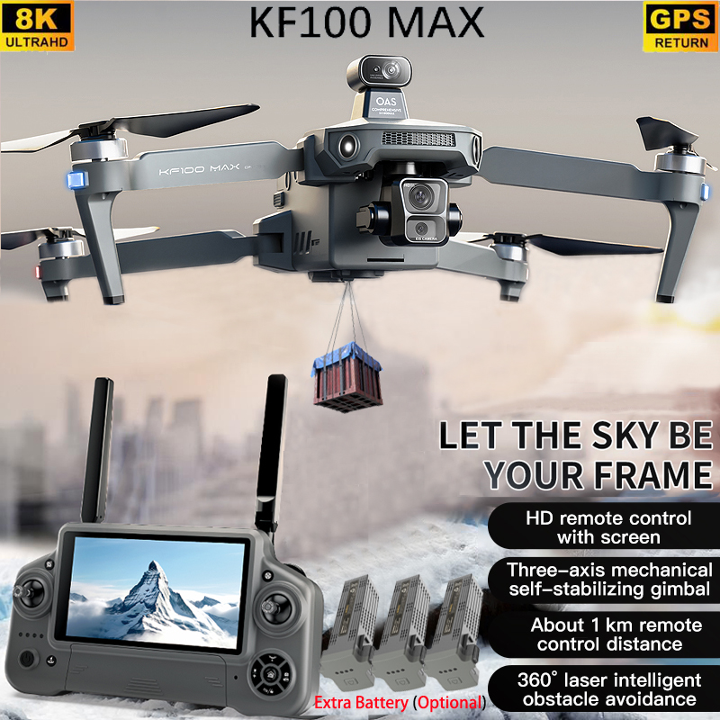 Fpv Drone Charger - Dron GPS KF100 MAX Kamera 4K