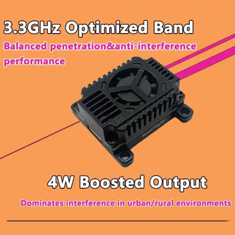 SLONWAKE FPV 3.3G 16CH 4000mW  – Fpv Drone Transmitter recenzja i cena