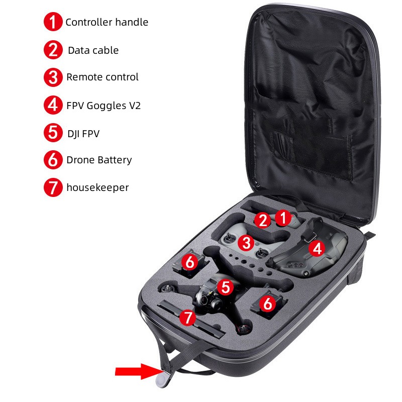 Twardy futerał na plecak z wkł – Fpv Drone Bag recenzja i cena