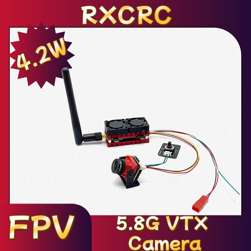 RXCRC 5.8G 48CH 4.2W Nadajnik  – Fpv Drone Transmitter recenzja i cena