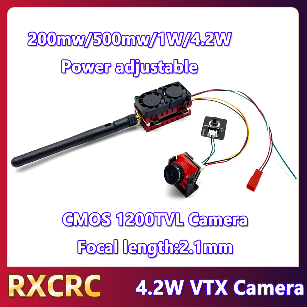 RXCRC 5.8G 48CH 4.2W Nadajnik  – Fpv Drone Transmitter recenzja i cena