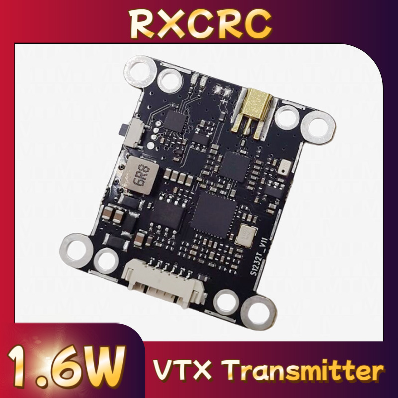 Moduł RXCRC 5.8G 48CH 1.6W VTX – Fpv Drone Transmitter recenzja i cena
