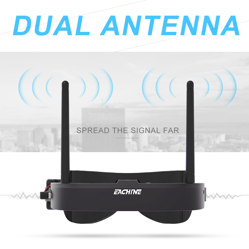 Eachine EV100 720*540 5.8G 72C – Fpv Drone Goggles recenzja i cena