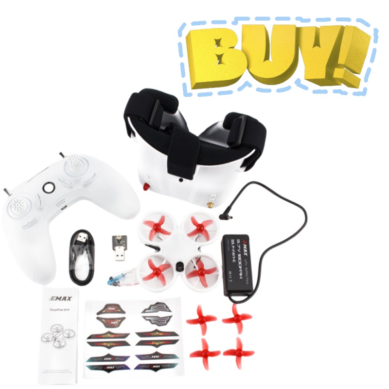 EMAX EZ Pilot 82MM Mini 5.8G D – Fpv Drone Goggles recenzja i cena