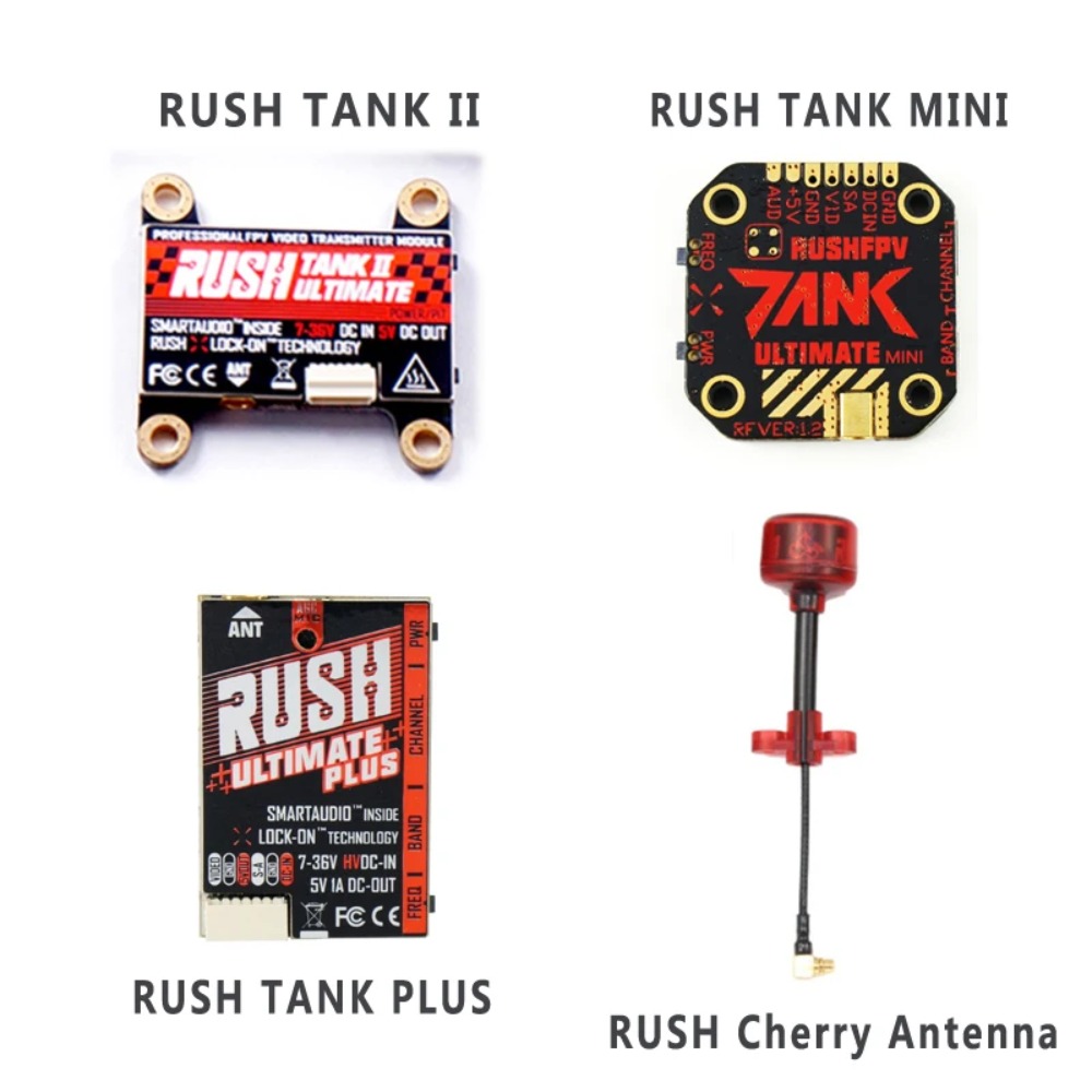 RUSH TANK Ultimate II/Mini/PLU – Fpv Drone Transmitter recenzja i cena