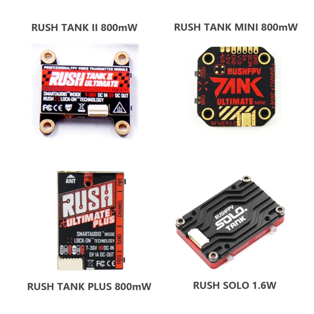 RUSH TANK Ultimate II/Mini/PLU – Fpv Drone Transmitter recenzja i cena